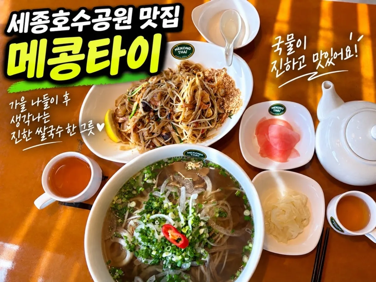 메콩타이 세종호수공원점 양지쌀국수 대표 사진