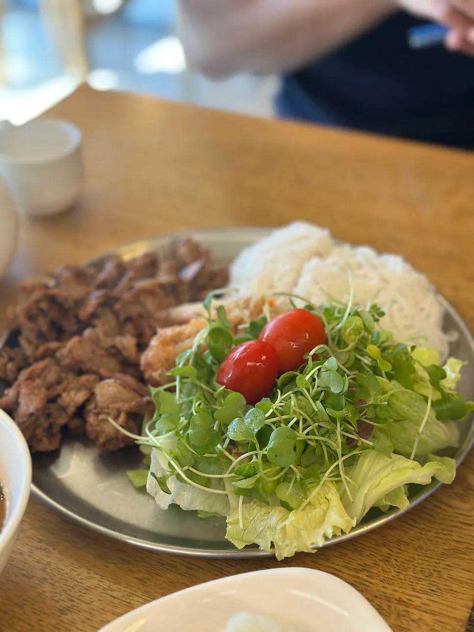 Full spread of Mekong Thai's bun cha