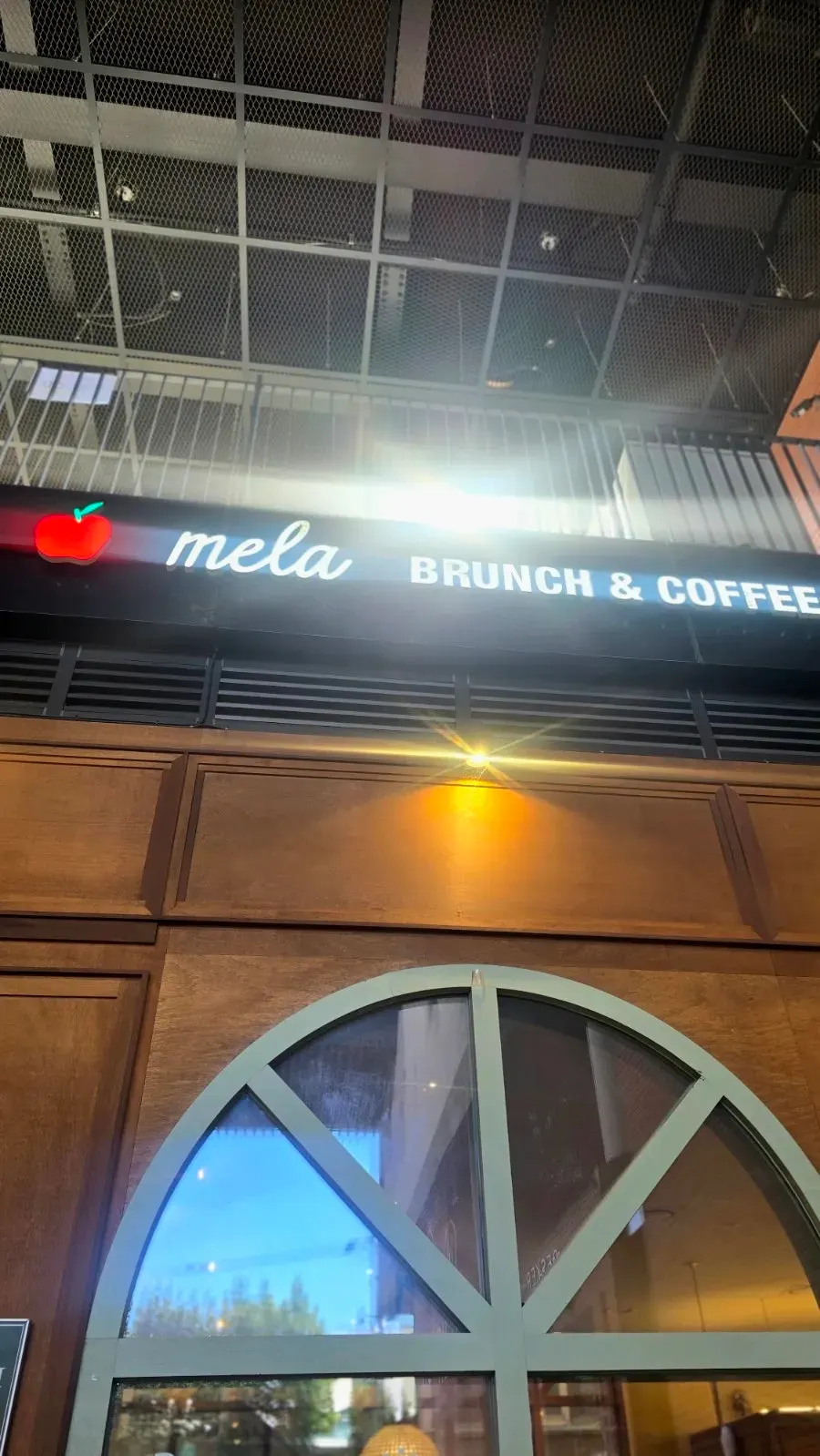 Interior atmosphere at MELA Hongdae