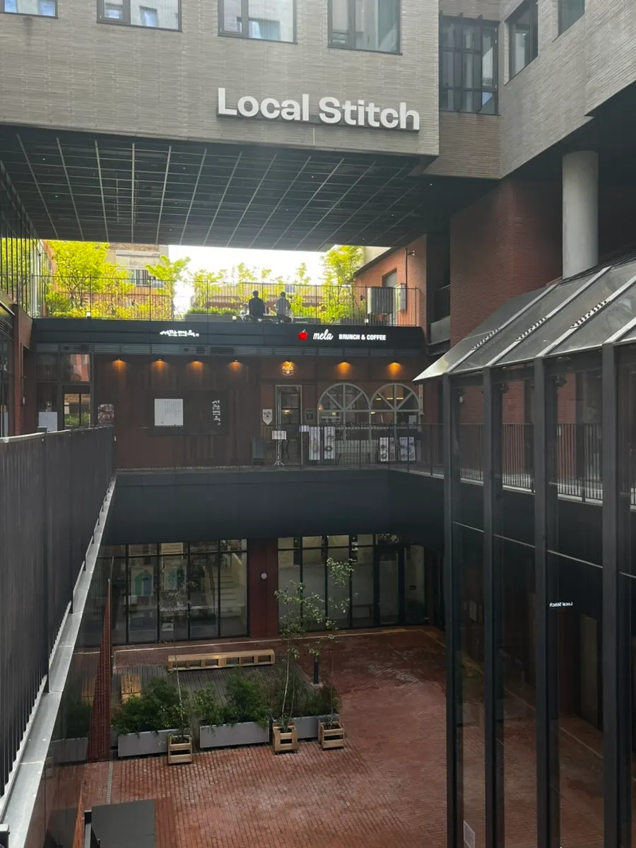 MELA Hongdae located in the mixed-use building Nudite
