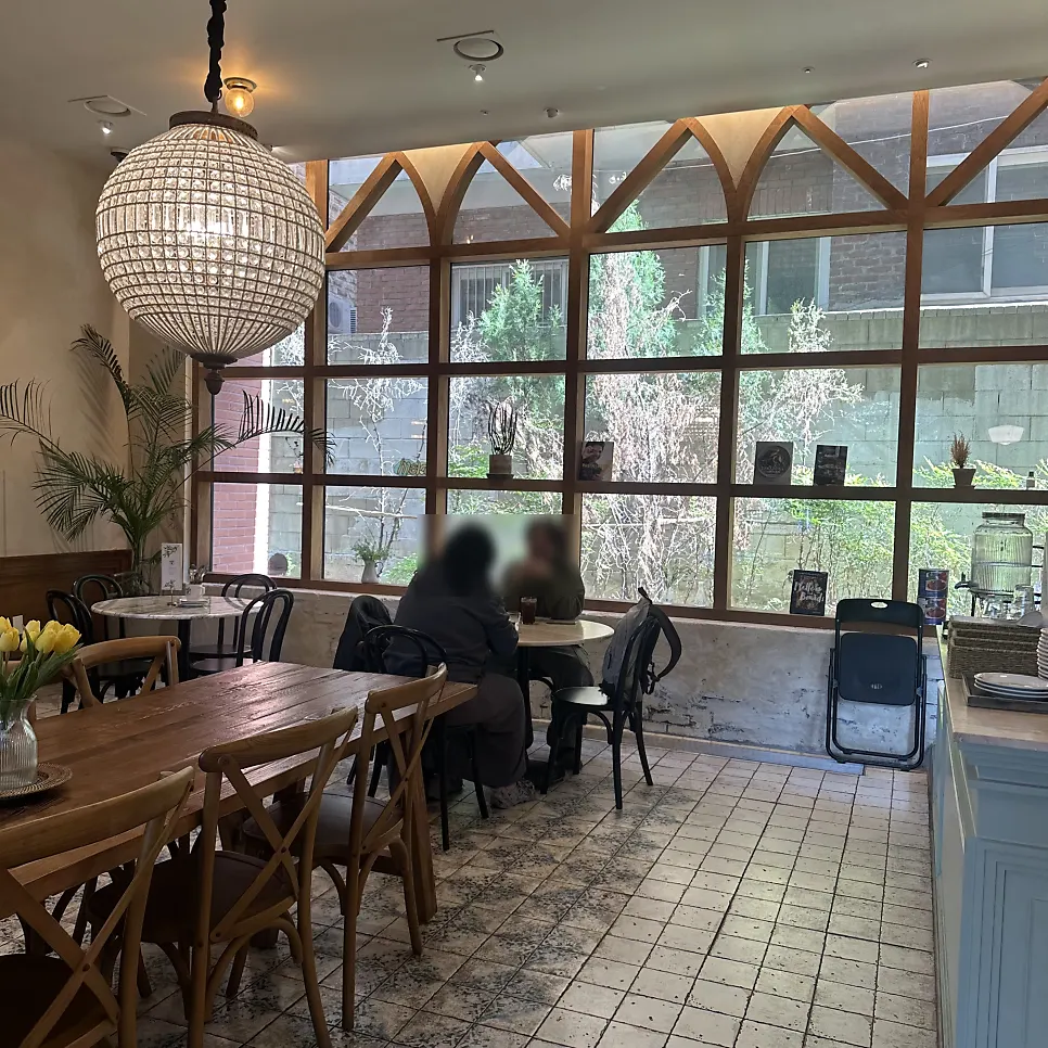 Overall interior view of MELA Hongdae