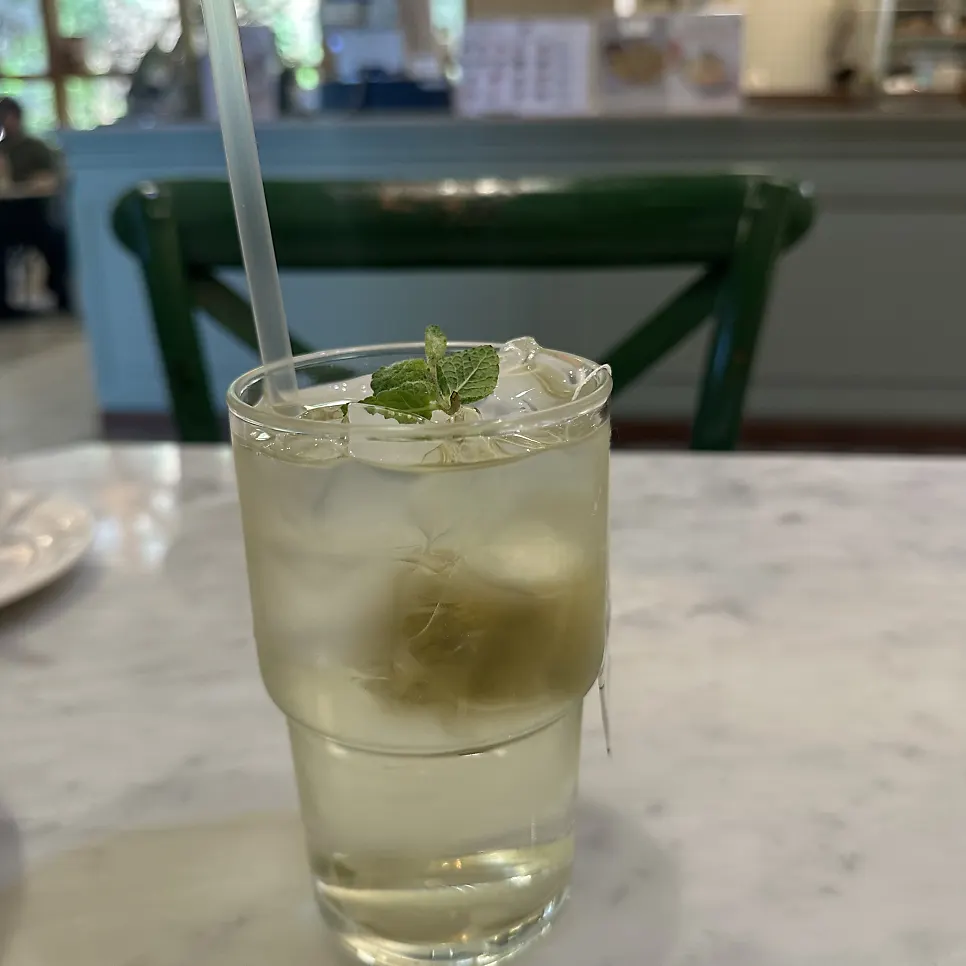 A cup of chamomile tea