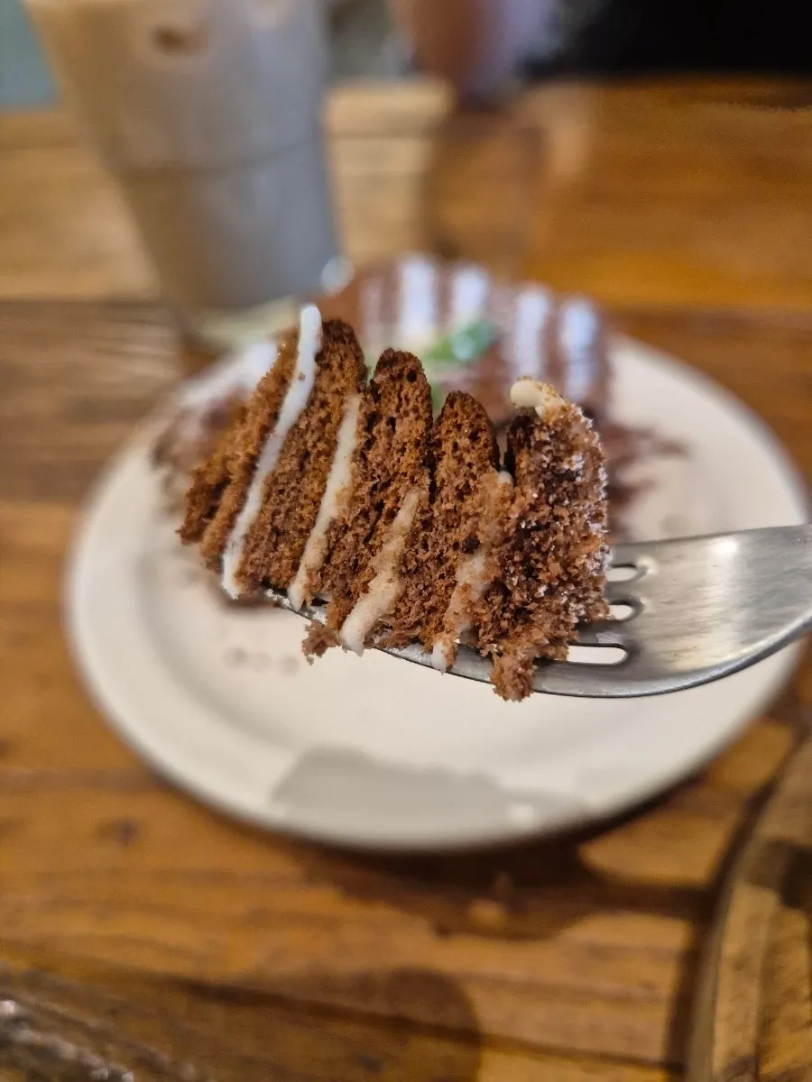 Marlenka cocoa cake with its many thin layers