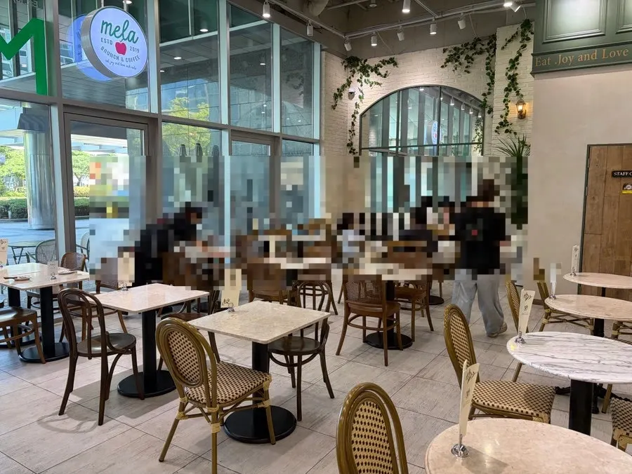 멜라 타임스퀘어점 쇼파 좌석