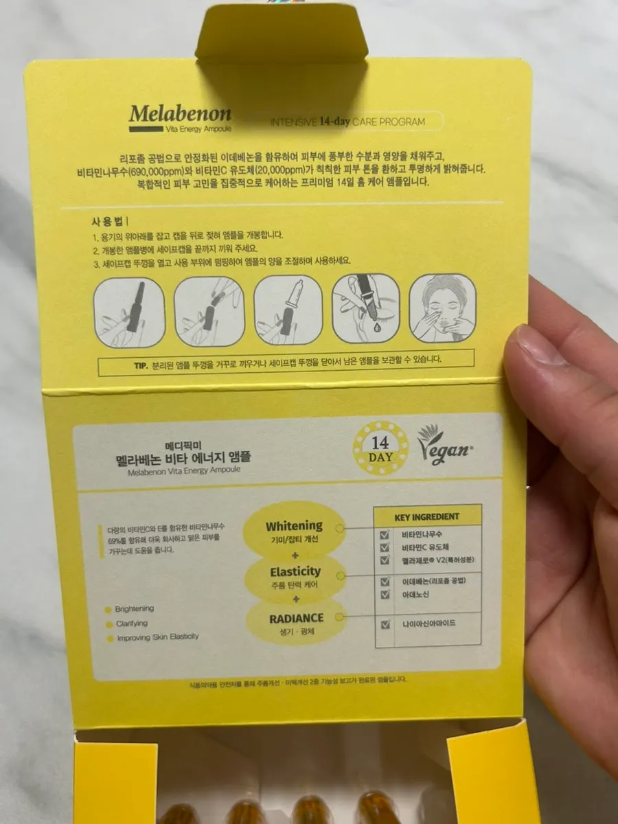 Neatly packaged ampoules
