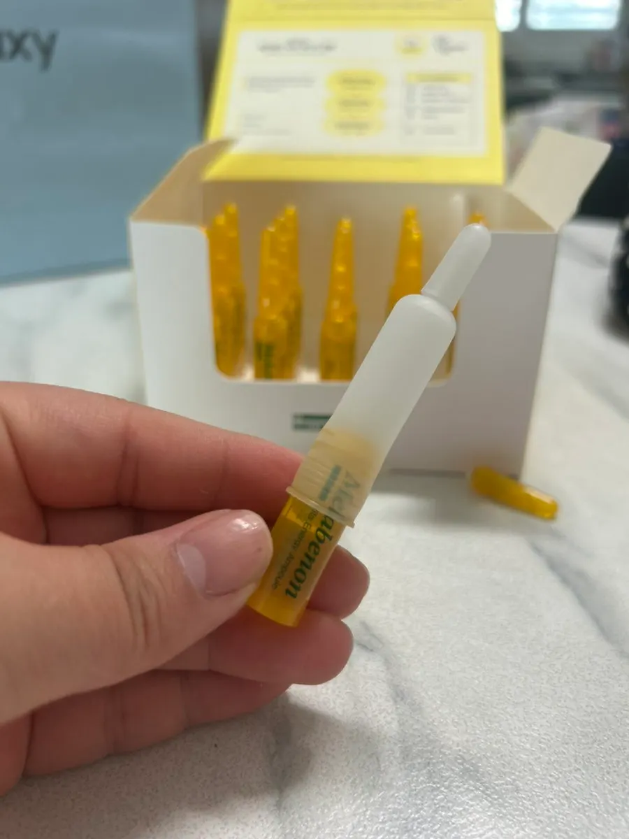 Vitamin ampoule used for skin care