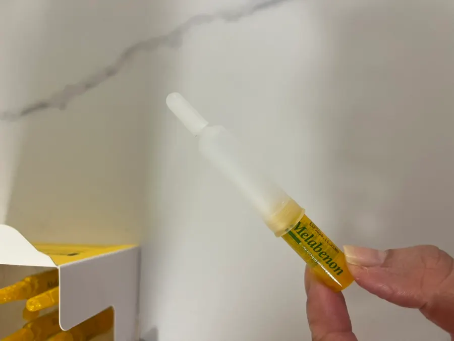 Individually packaged ampoules for a two-week routine