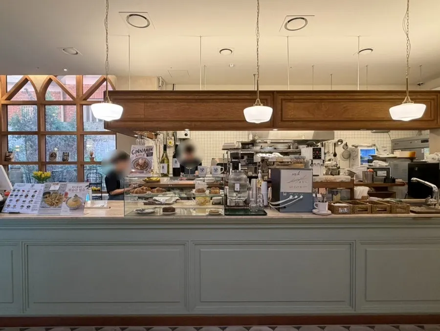 European classic-style interior of MELA Hongdae