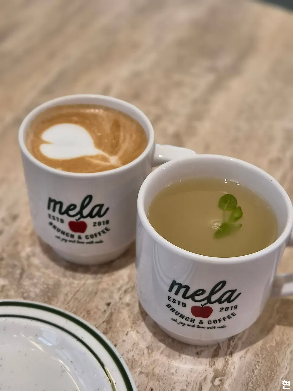 A warm cup of ginger tea