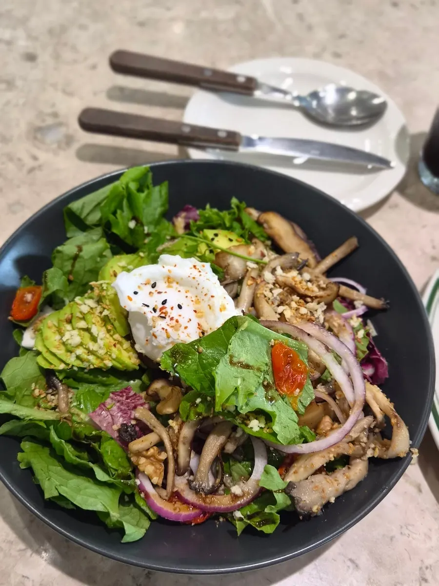 A brunch spread good for sharing between two