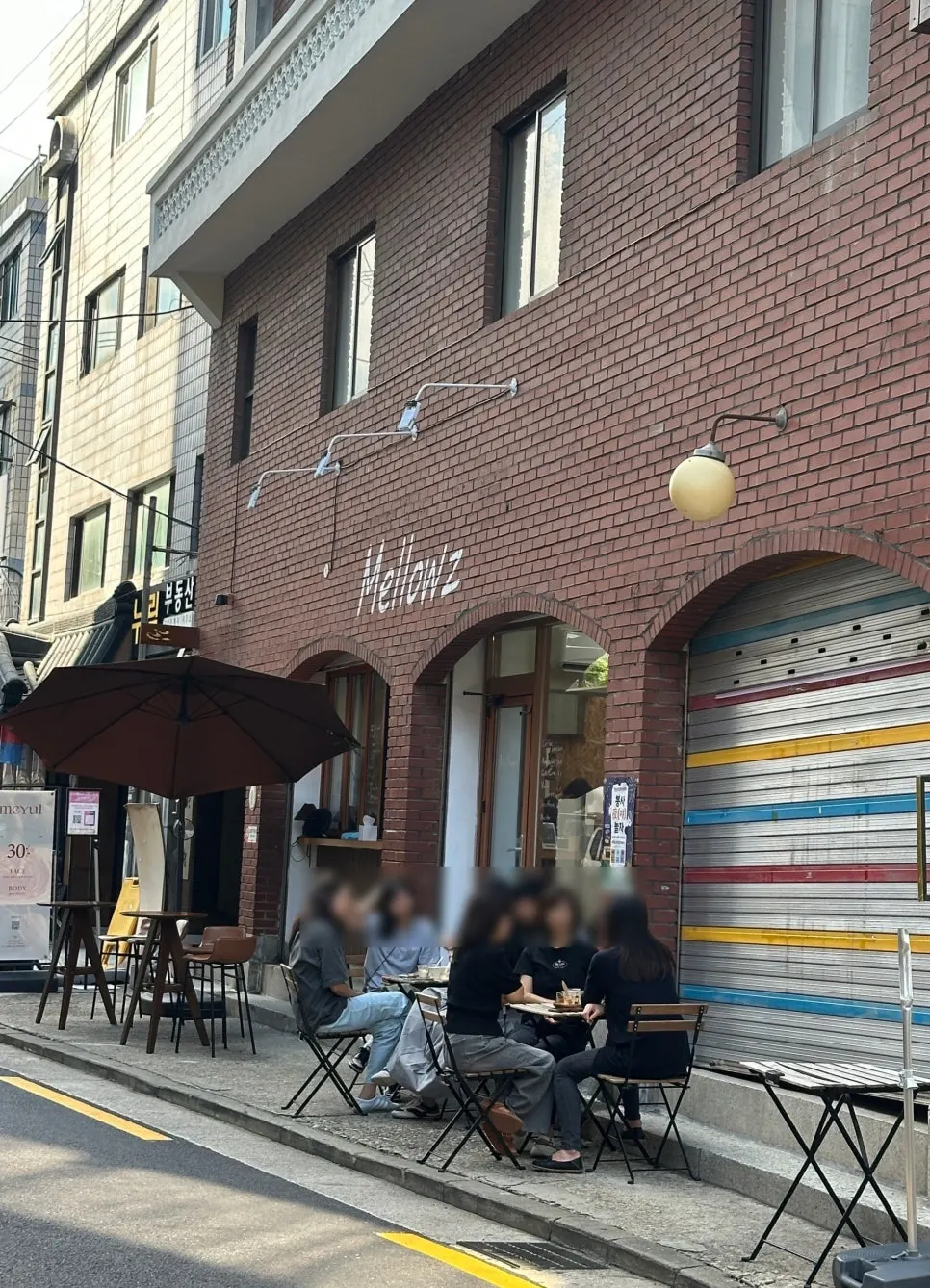 View of Mellows, a Seoul Forest area café
