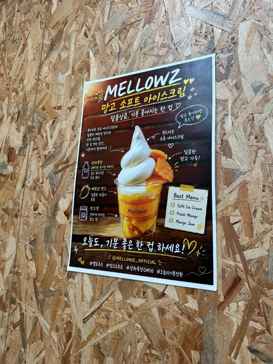 Counter and ordering area at Mellows