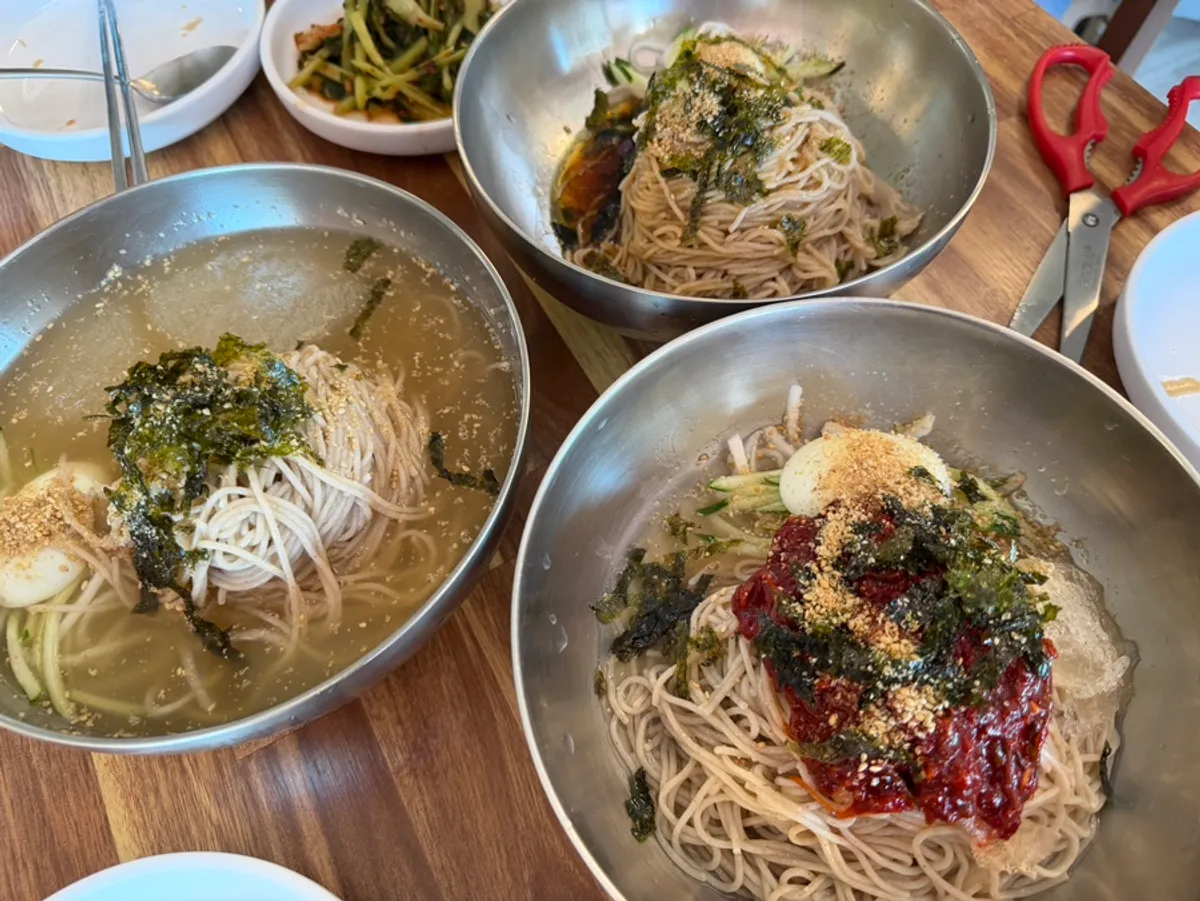 여름날 방문한 안산 메밀촌 안산점