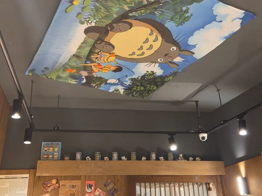 Interior of Menji Hanam Misa Branch with Japanese-inspired décor