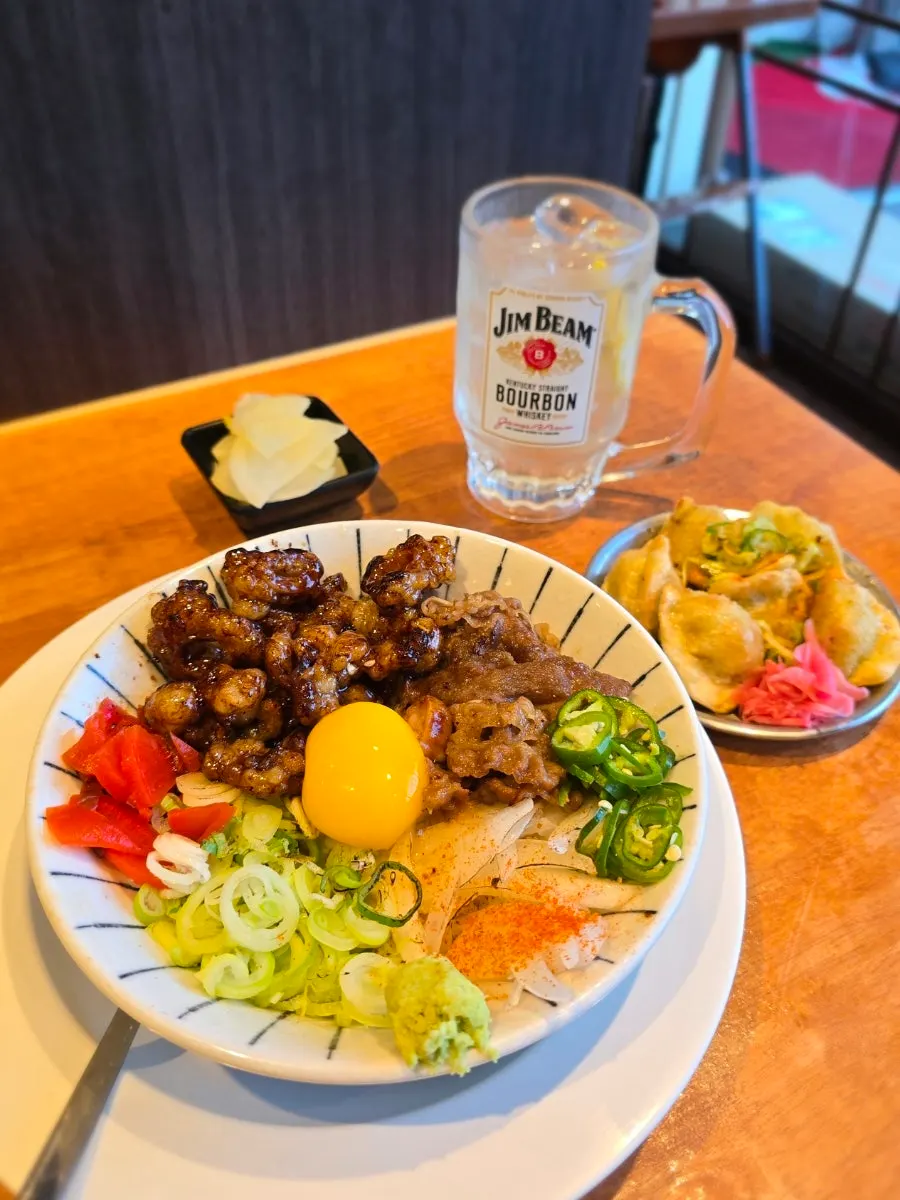 Table after finishing the meal at Mentsuru Children's Grand Park Branch