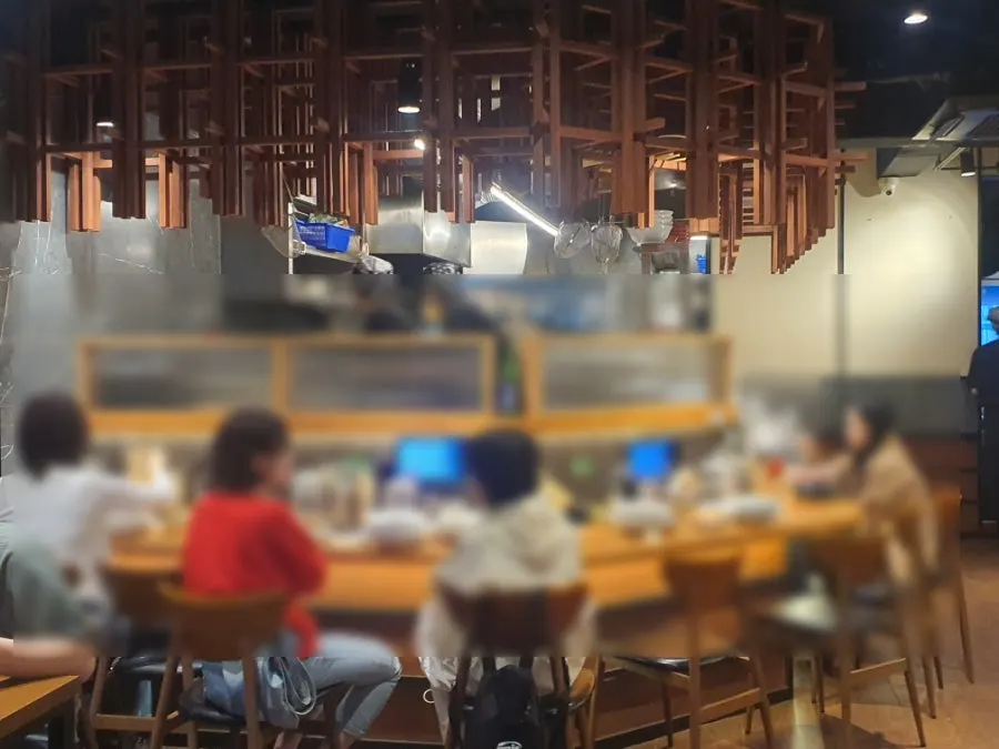 멘츠루 어린이대공원점 라멘 메뉴판