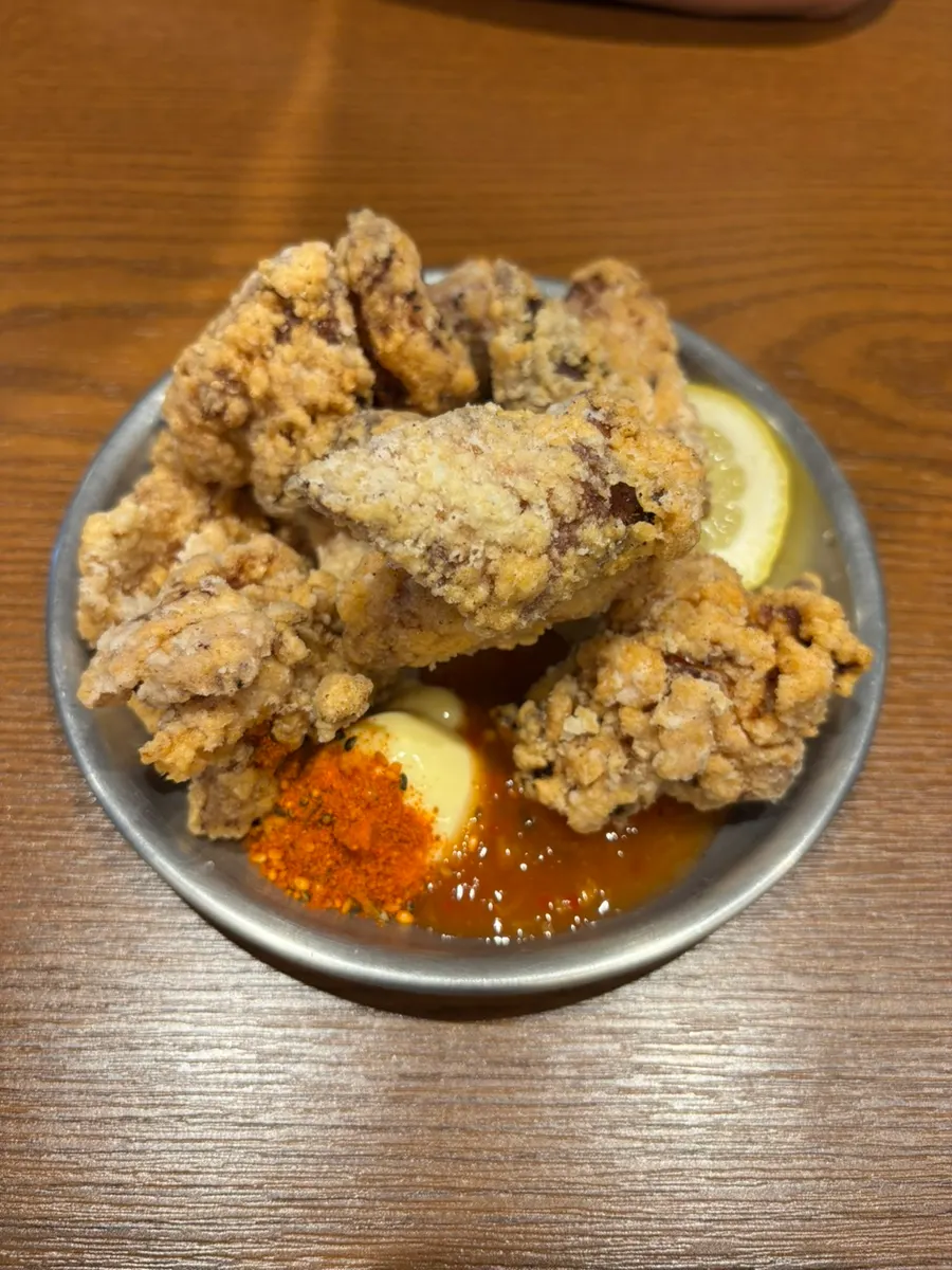 가장 먼저 나온 수제치킨가라아게