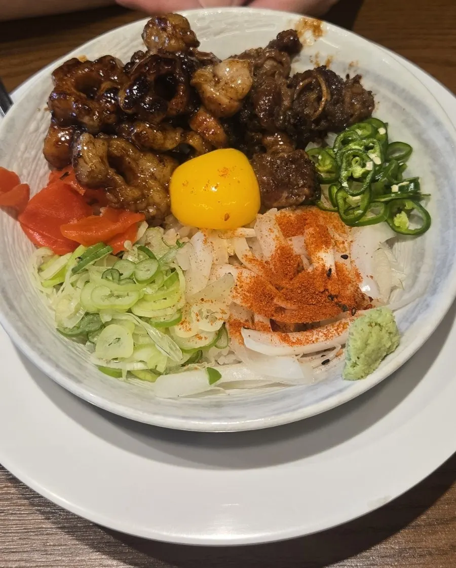 매운맛 추가한 토리파이탄 라멘 클로즈업