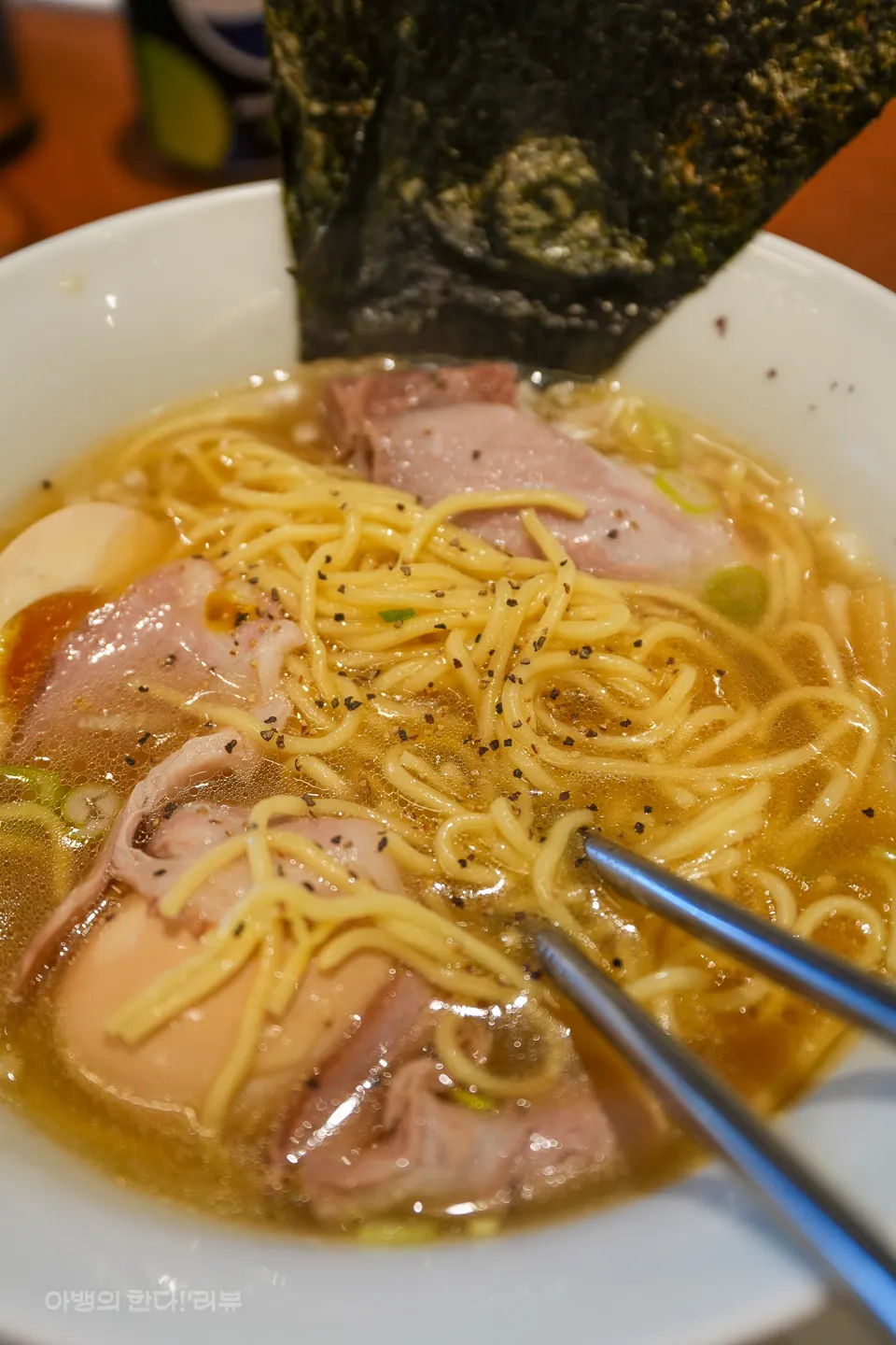 Hormone-don topped with beef intestine and beef belly