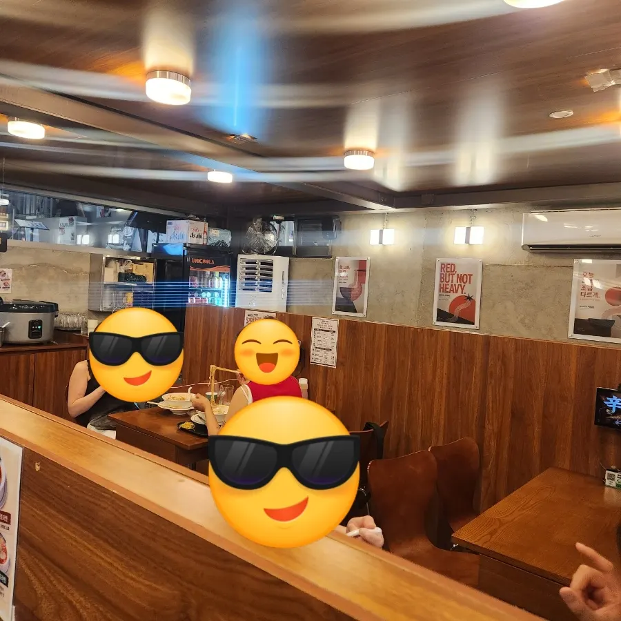 Bar tables (dachi seats) lined along the wall