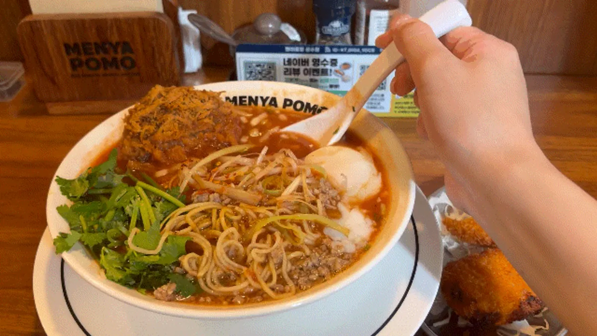 Main image of Indian Tomato Ramen at Menya Pomo Seongsu Branch