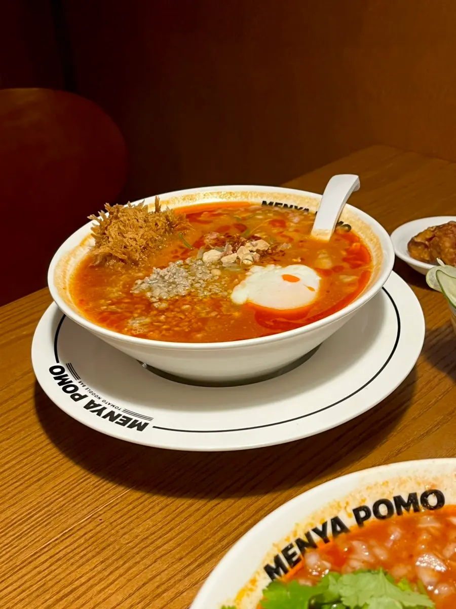 매운맛 3단계 똠양 토마토라멘