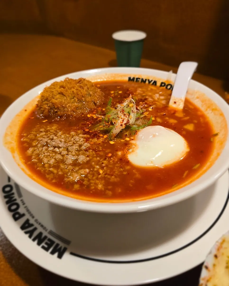 인도 한우카츠라멘 세트 한 상