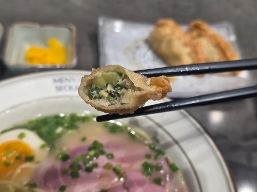 Close-up of ajitamago with runny yolk