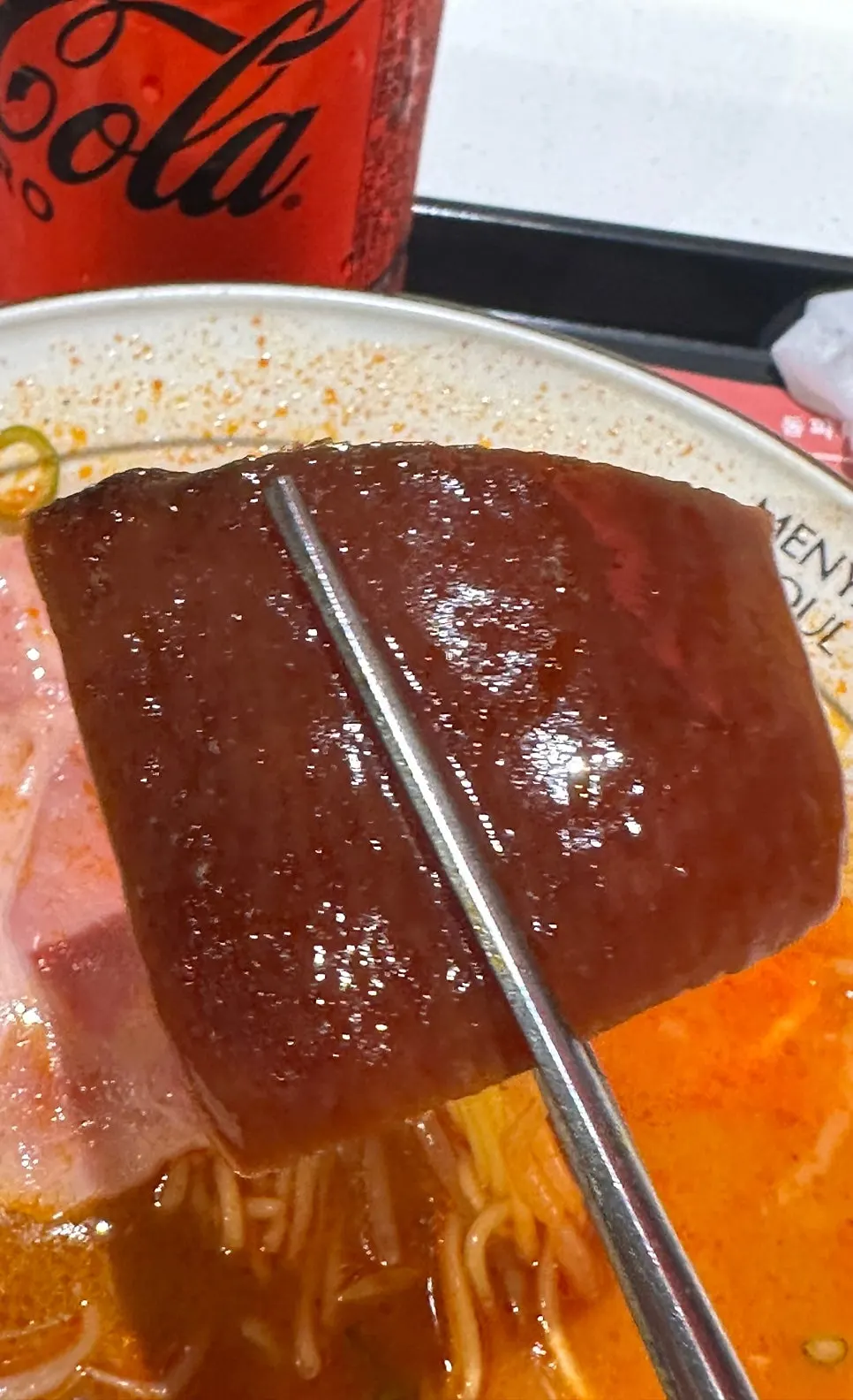 반숙계란 노른자 단면