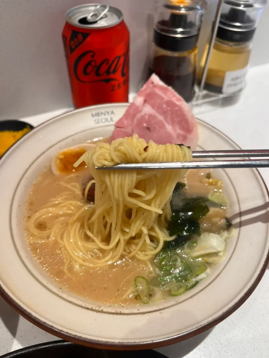 멘야서울 용산아이파크몰점 라멘 한 그릇