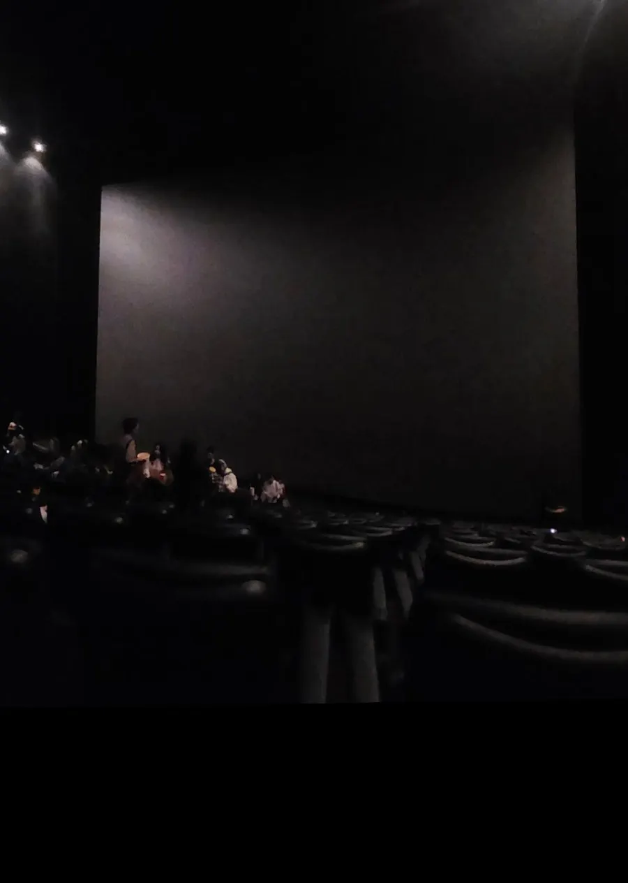 용산 CGV 아이맥스관 영화 관람 전 모습