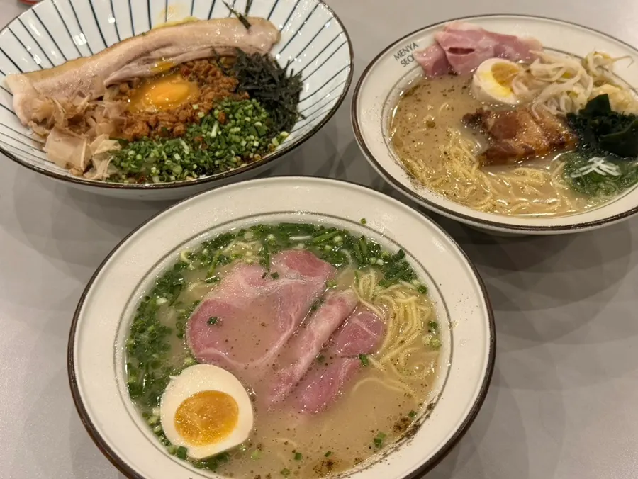 멘야서울 용산아이파크몰점 라멘 상차림