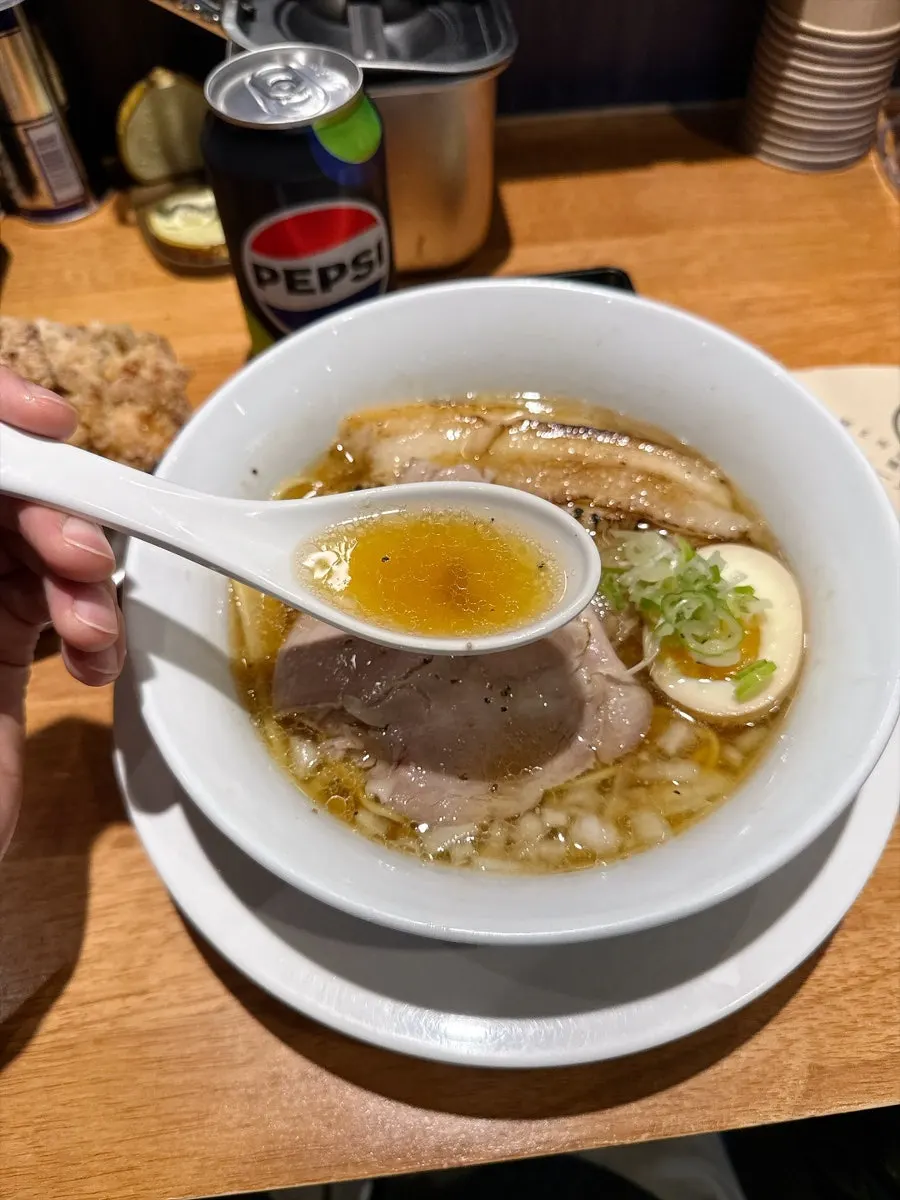 추가한 차슈 토핑 모습