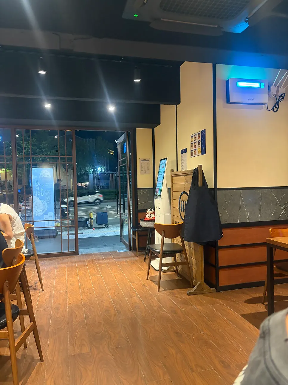 Interior of Mentsuru captured during a lull with no customers in frame