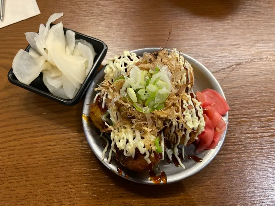 Chunky pieces of meat in the ramen