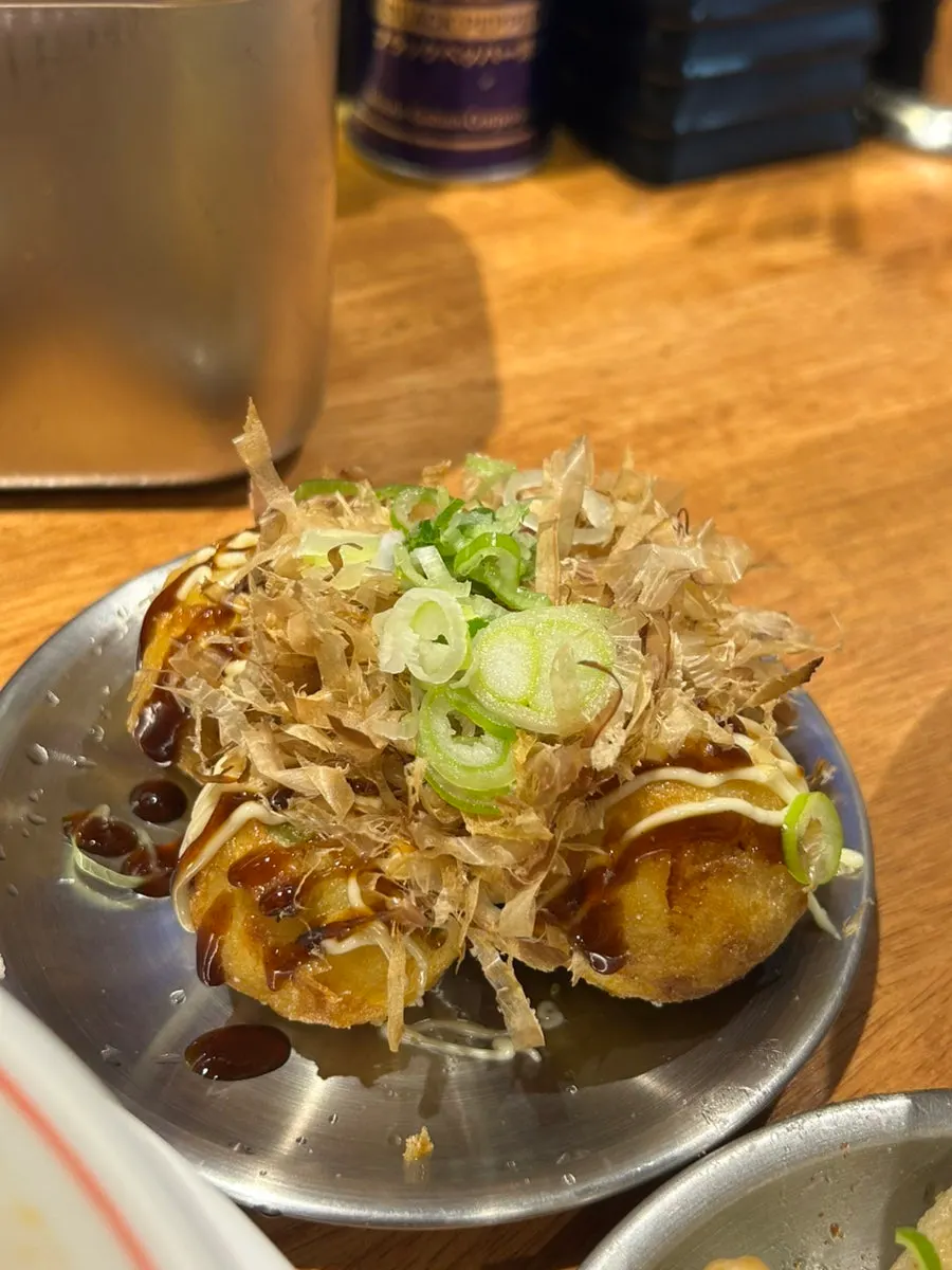 Free serving of 4 tako-yaki from the notification event