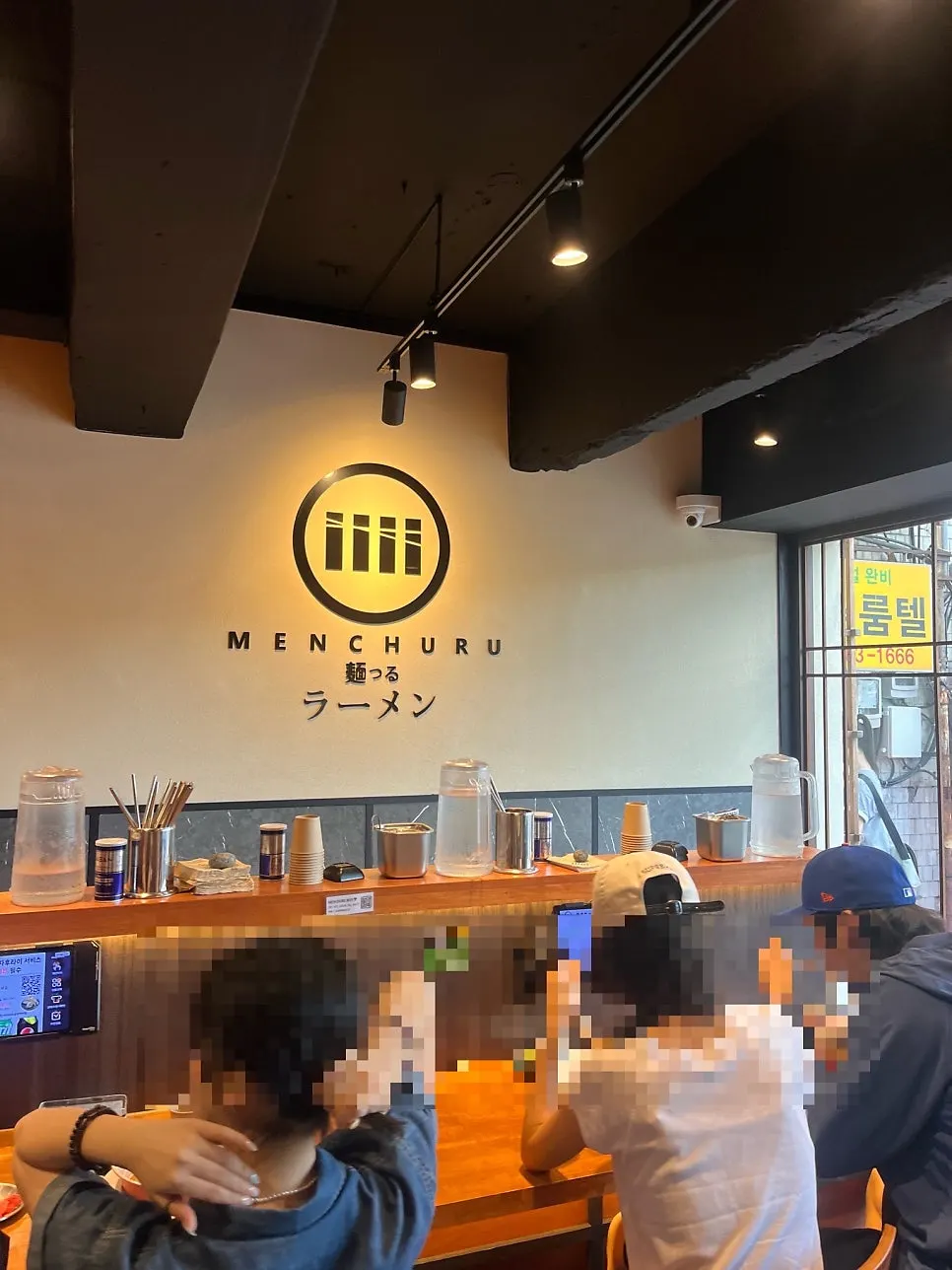 Interior packed with customers
