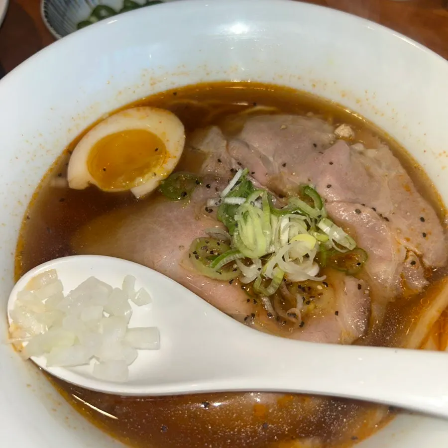 매운쇼유라멘 한 그릇