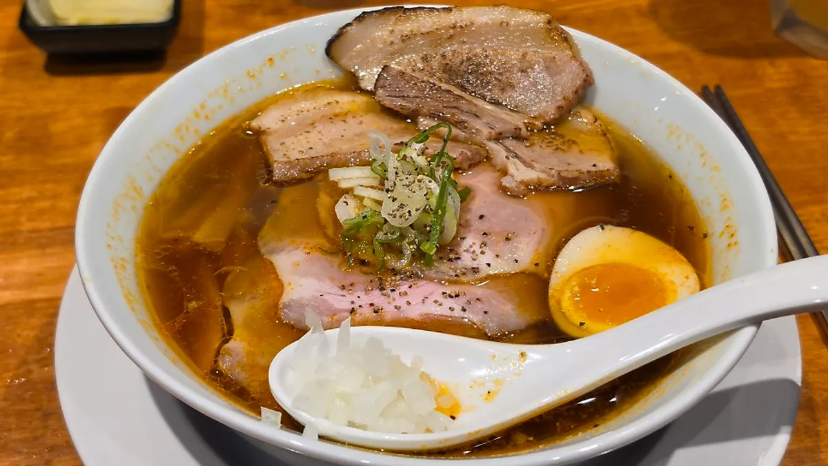 Main photo of spicy shoyu ramen at Mentsuru Children's Grand Park Branch