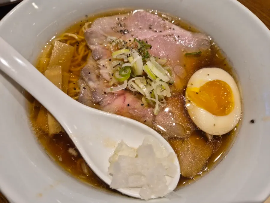 Clear-broth shoyu ramen