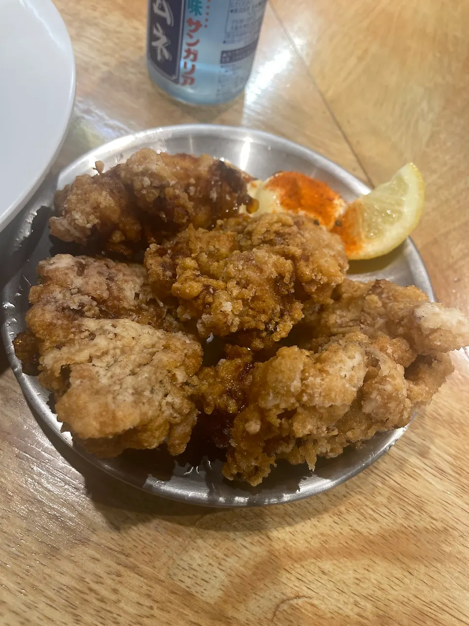 차슈와 밥을 함께 뜬 차슈동 한 숟가락
