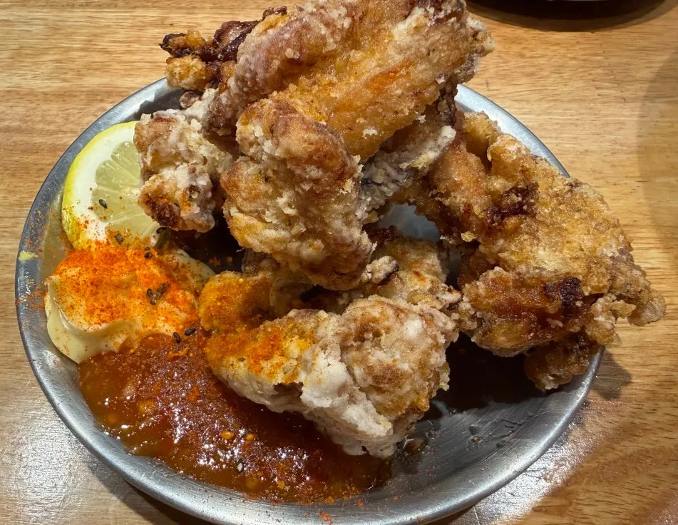 A plate of handmade gara-age