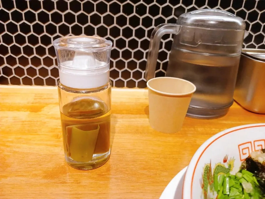 Well-mixed, thick mazesoba