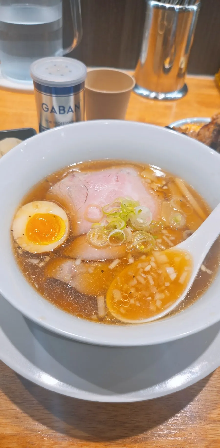 멘츠루 시청점 소유라멘 한 그릇