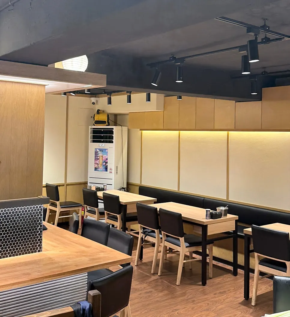 Basement ordering area at Mentsuru City Hall Branch