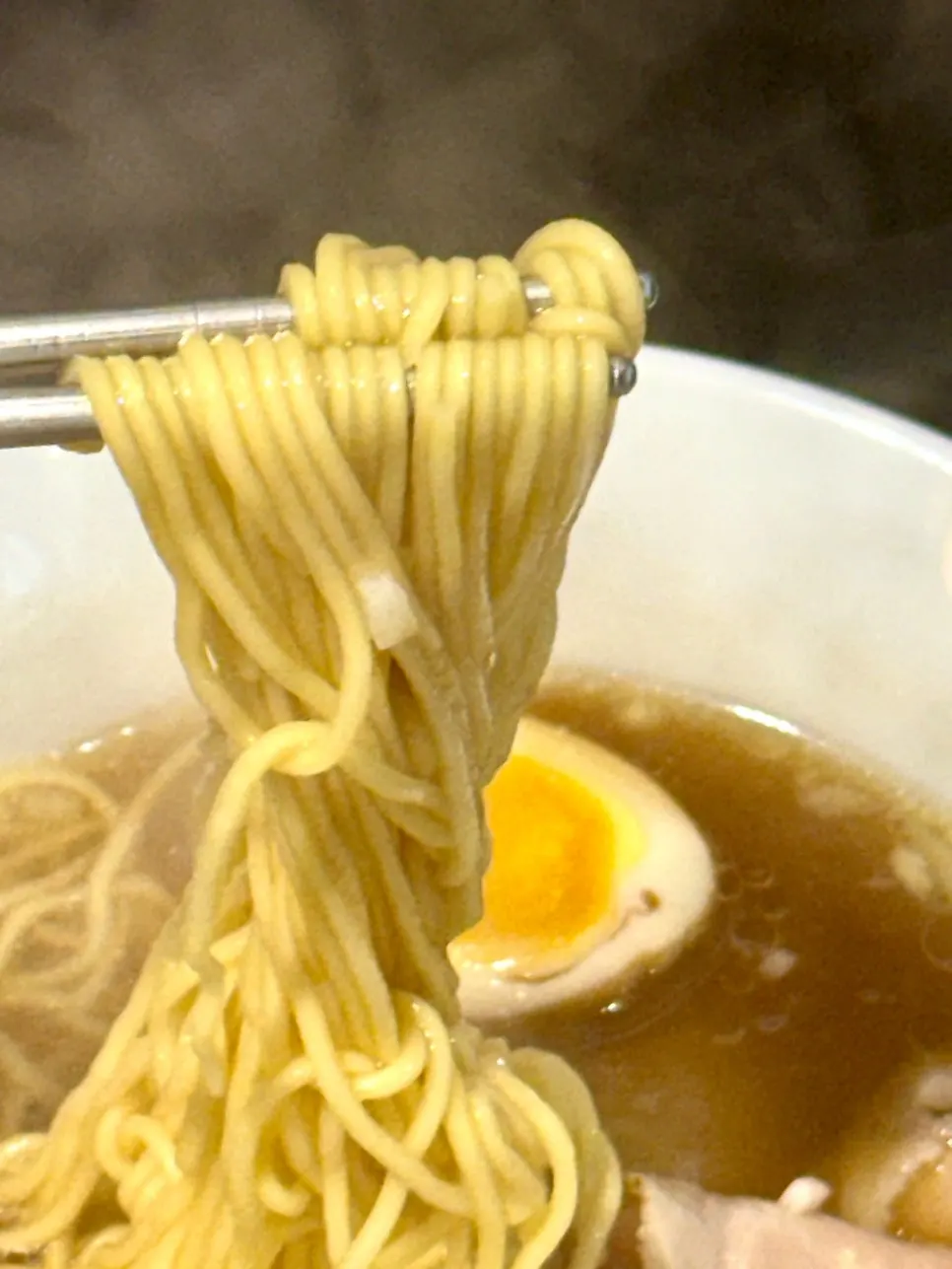 Tori paitan ramen topped with tender chashu