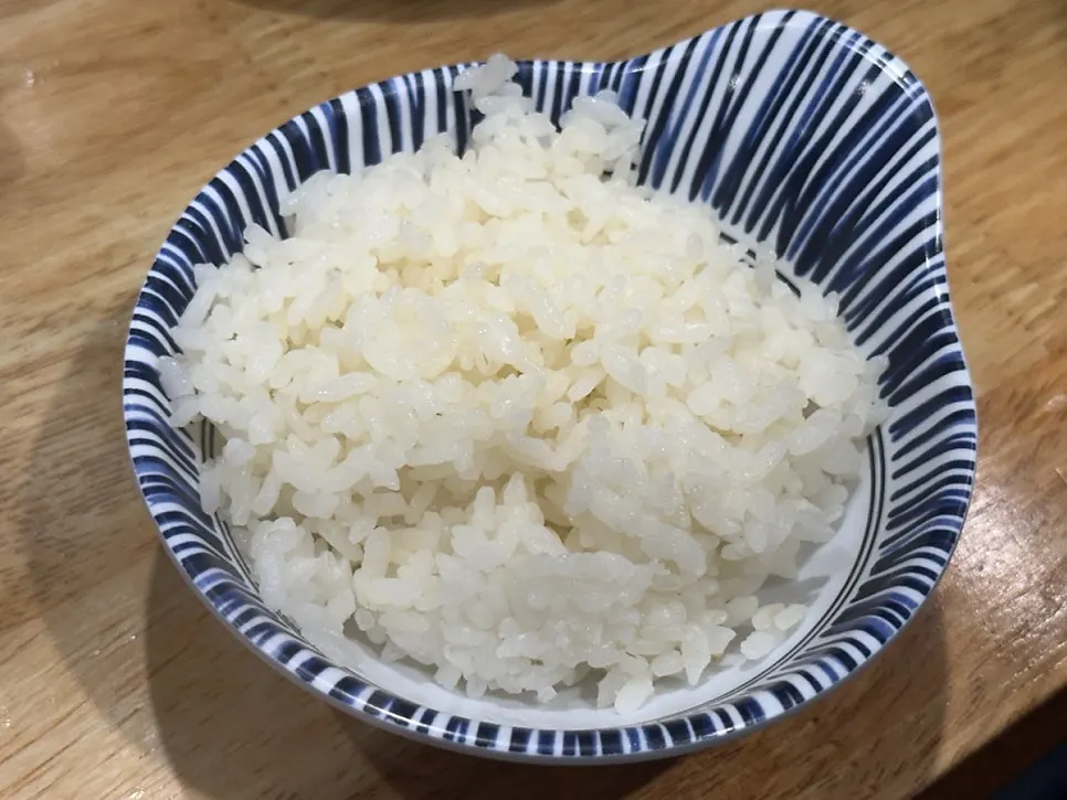 마제소바와 함께 주문한 밥 1인분