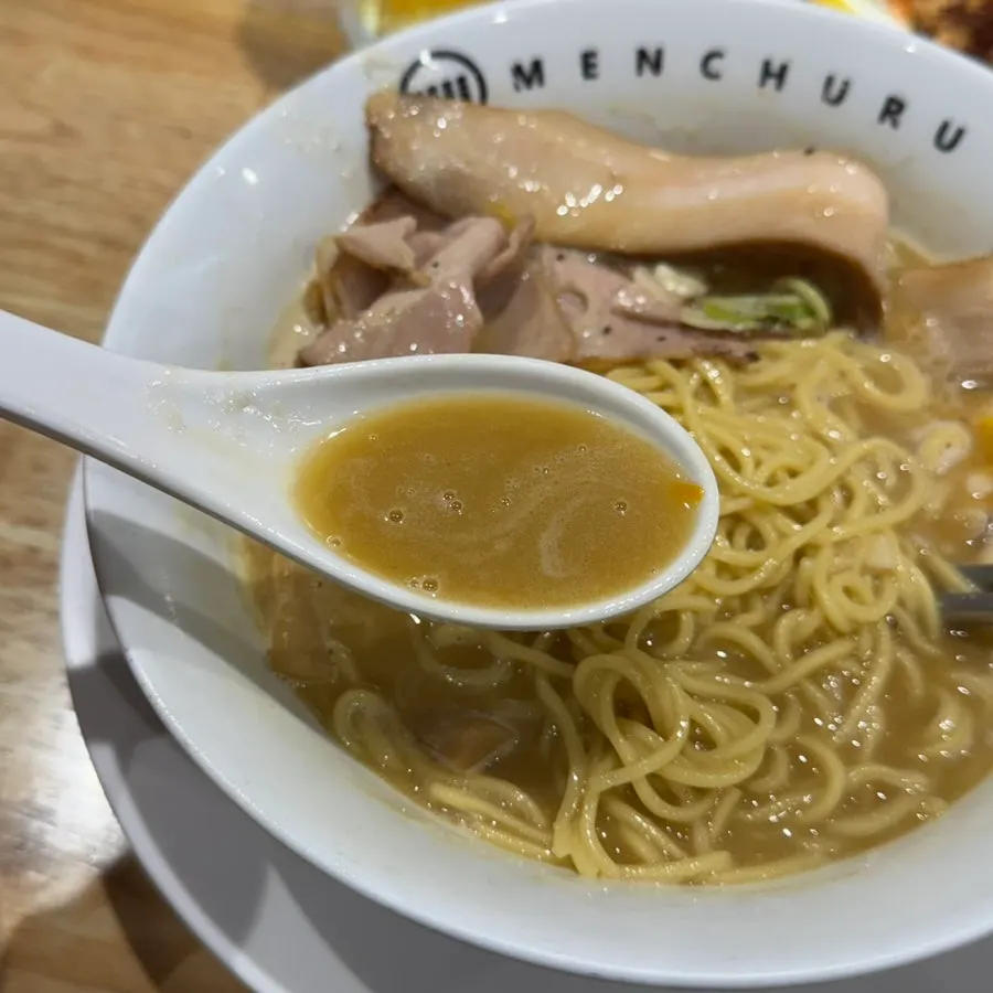 진한 국물의 토리파이탄 클로즈업