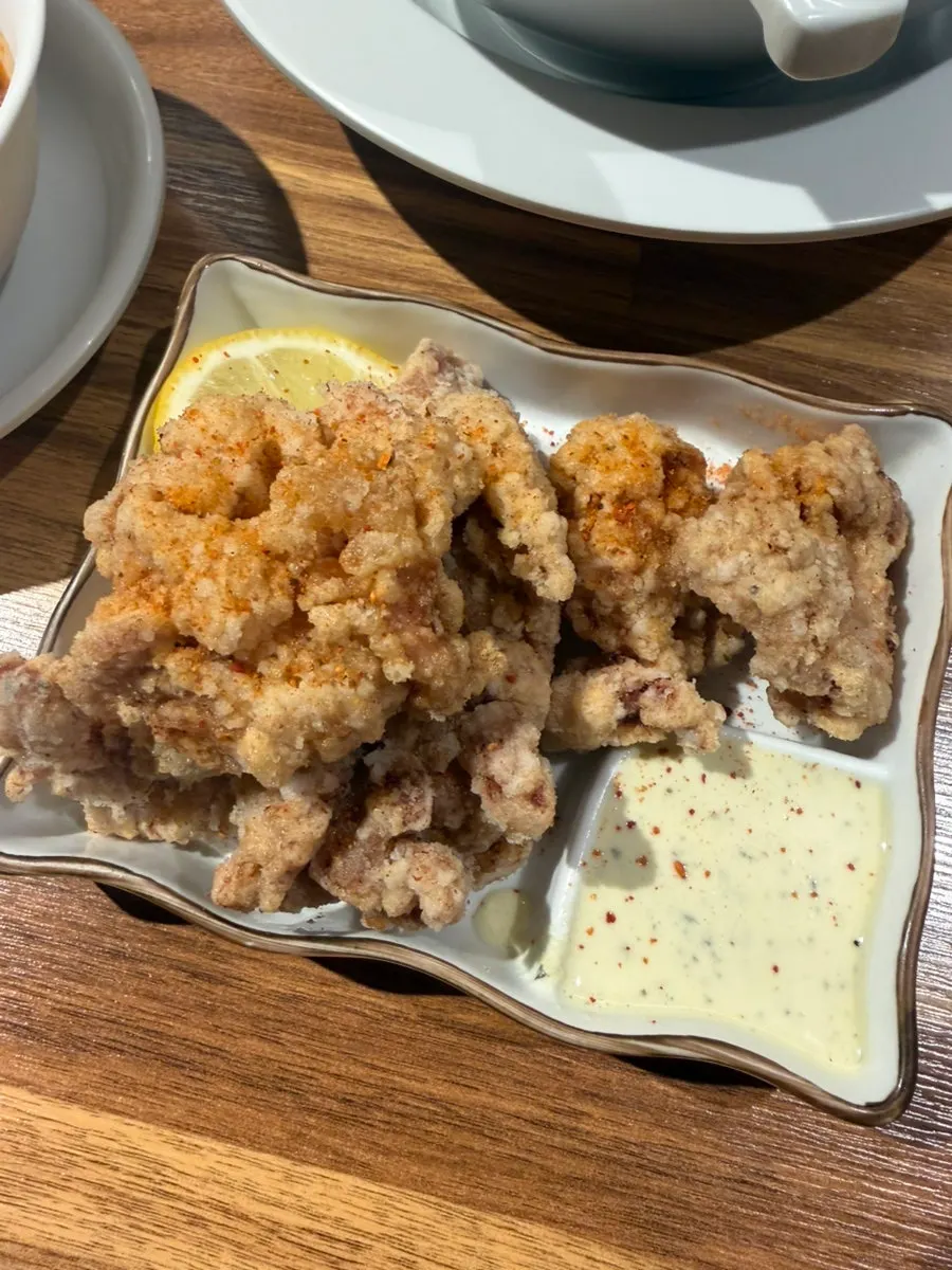 멘츠루 수제 가라야게 사이드 접시
