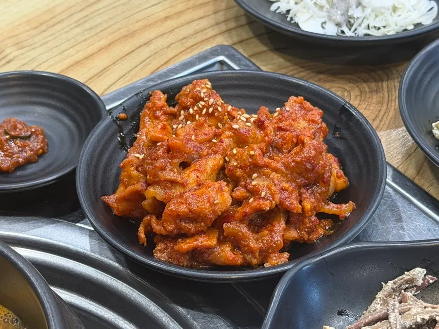Hwangtae gui that paired well with rice